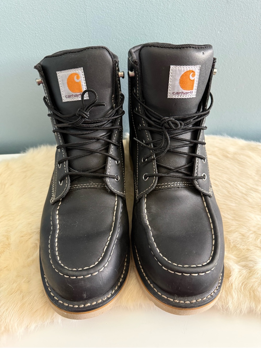 Carhartt Men's 6" Soft Toe Waterproof Leather Boot Style CMW6191